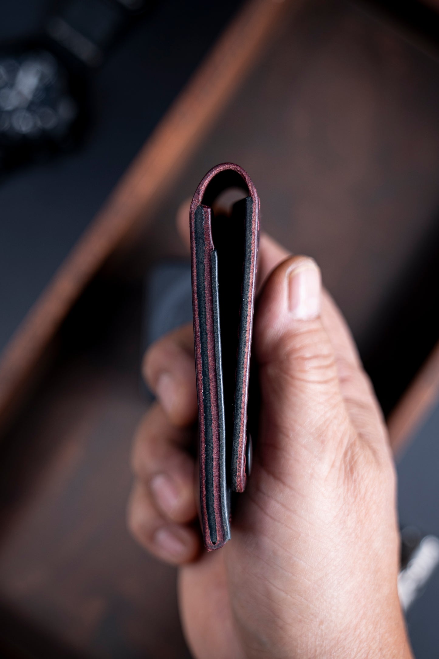 The Titan – Full-Grain Bifold Leather Wallet