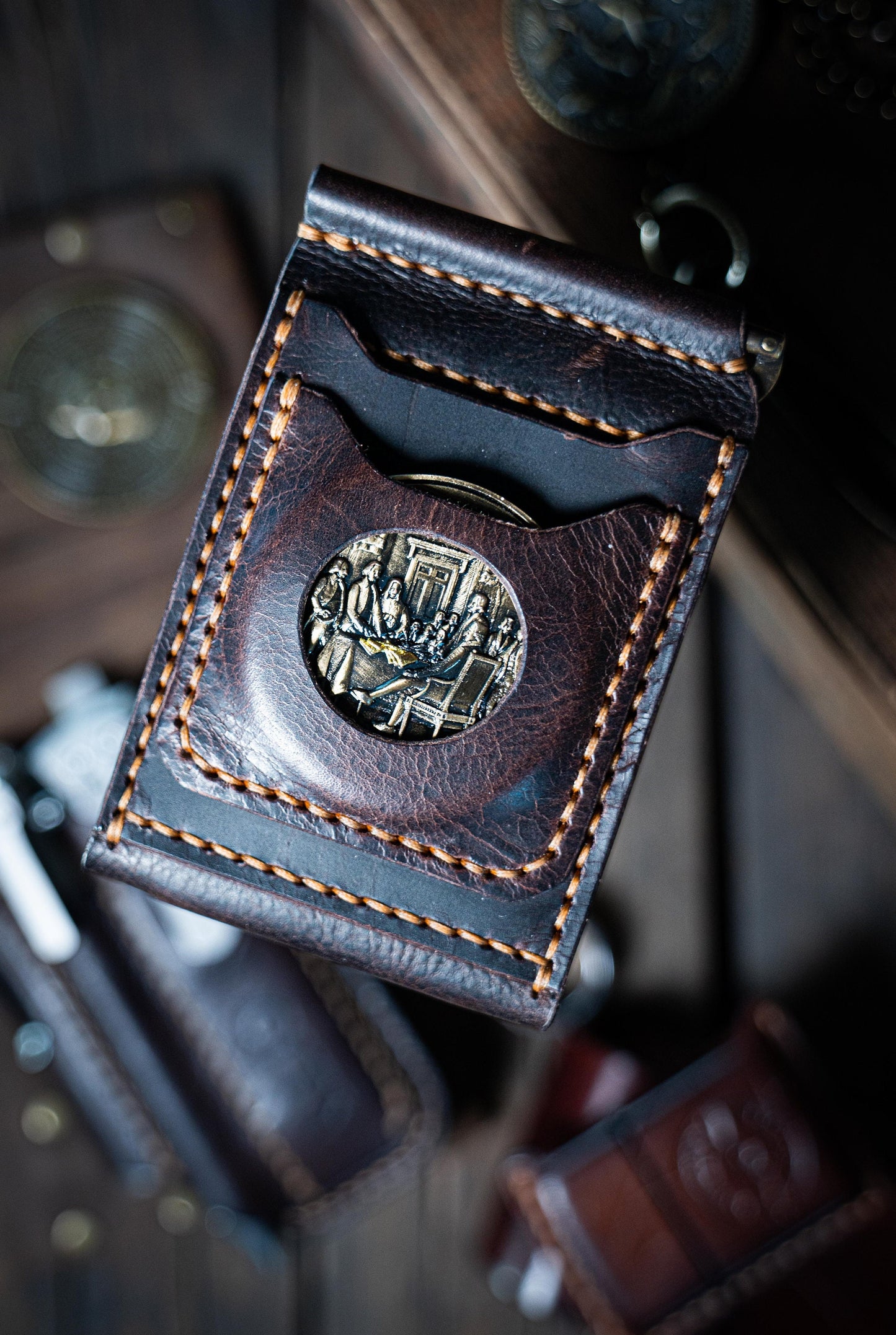 The Atticus – Money Clip Wallet (Coin Holder Edition)