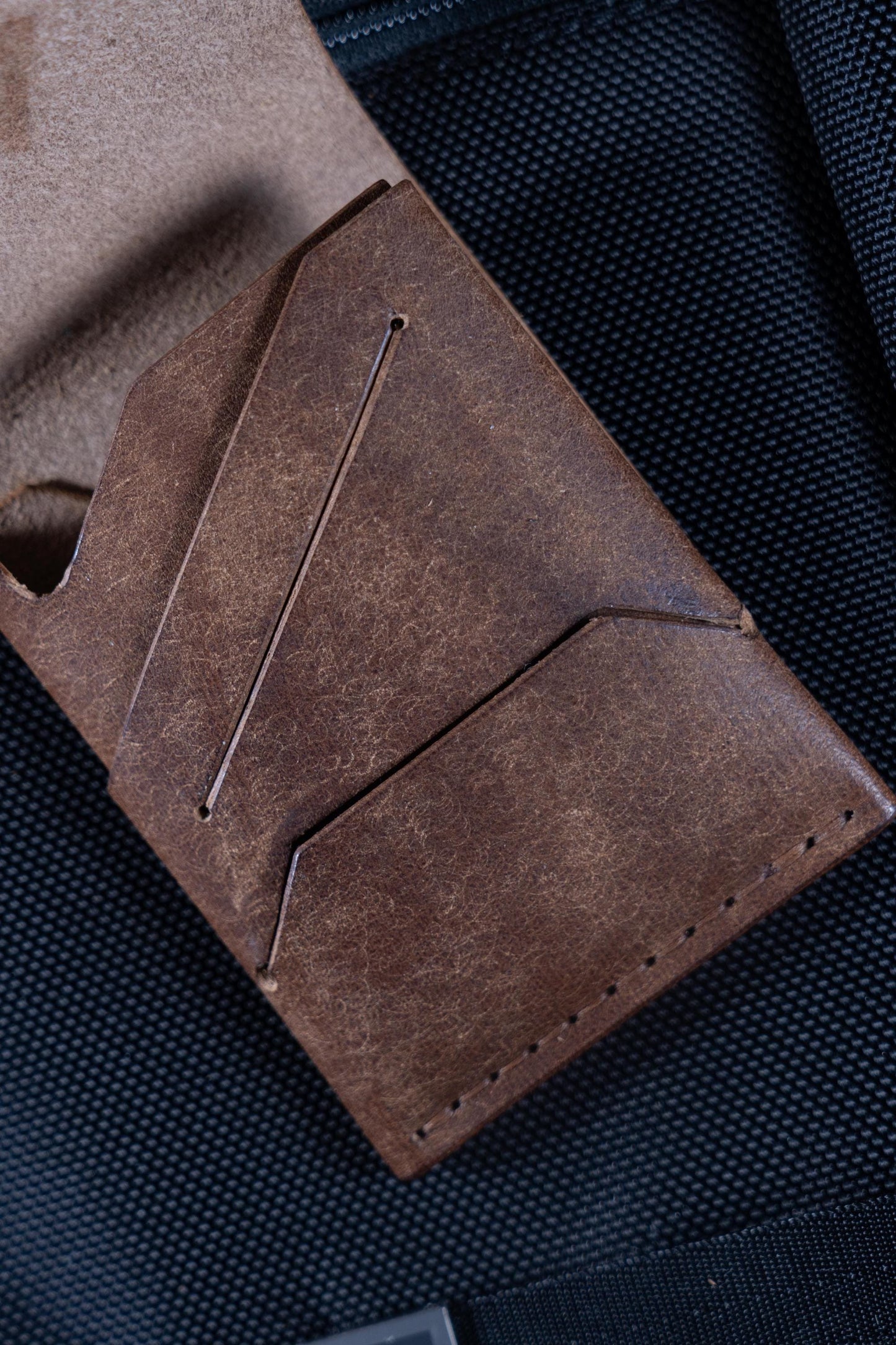 The Classic Tuck – One-Piece Leather Wallet