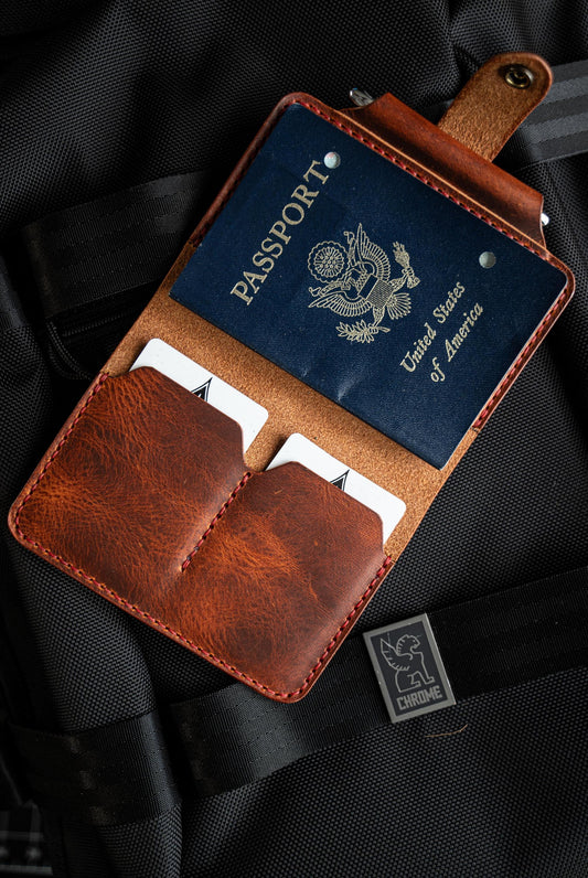 The Passport Wallet – Leather Travel Wallet