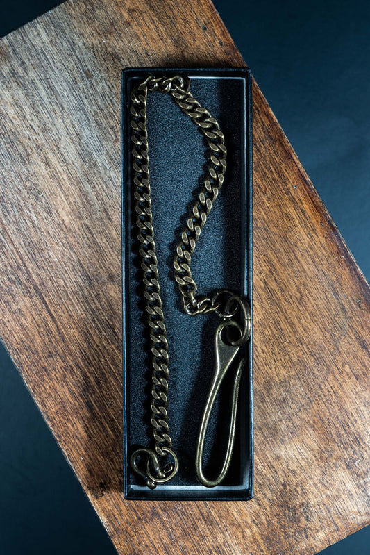 The Link – Solid Brass Chain