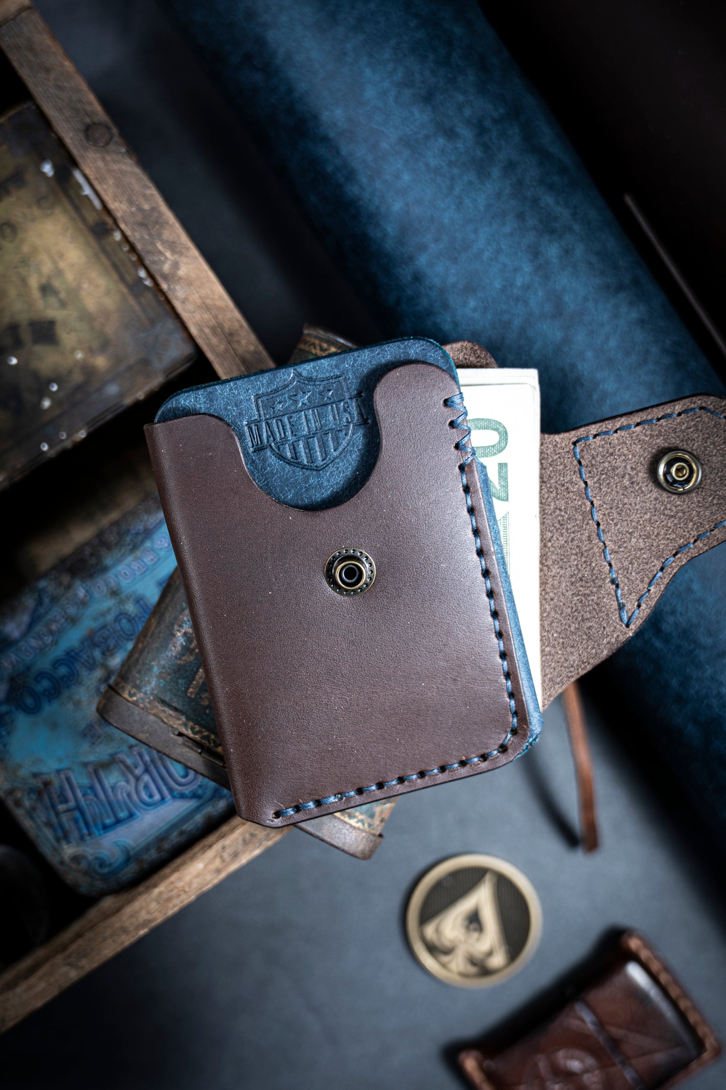 The Rat Pack v2 – Minimalist Leather Wallet