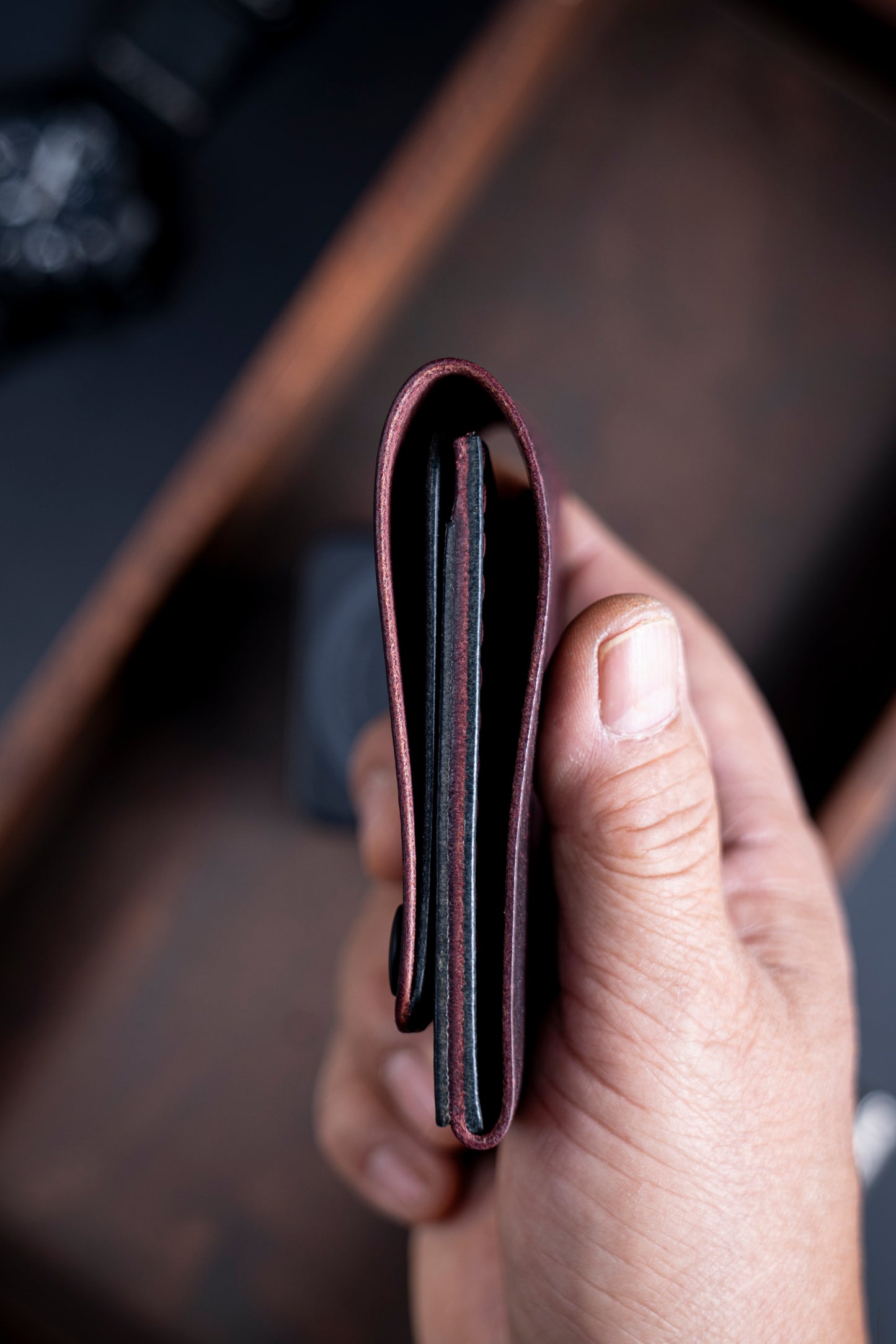 The Titan – Full-Grain Bifold Leather Wallet