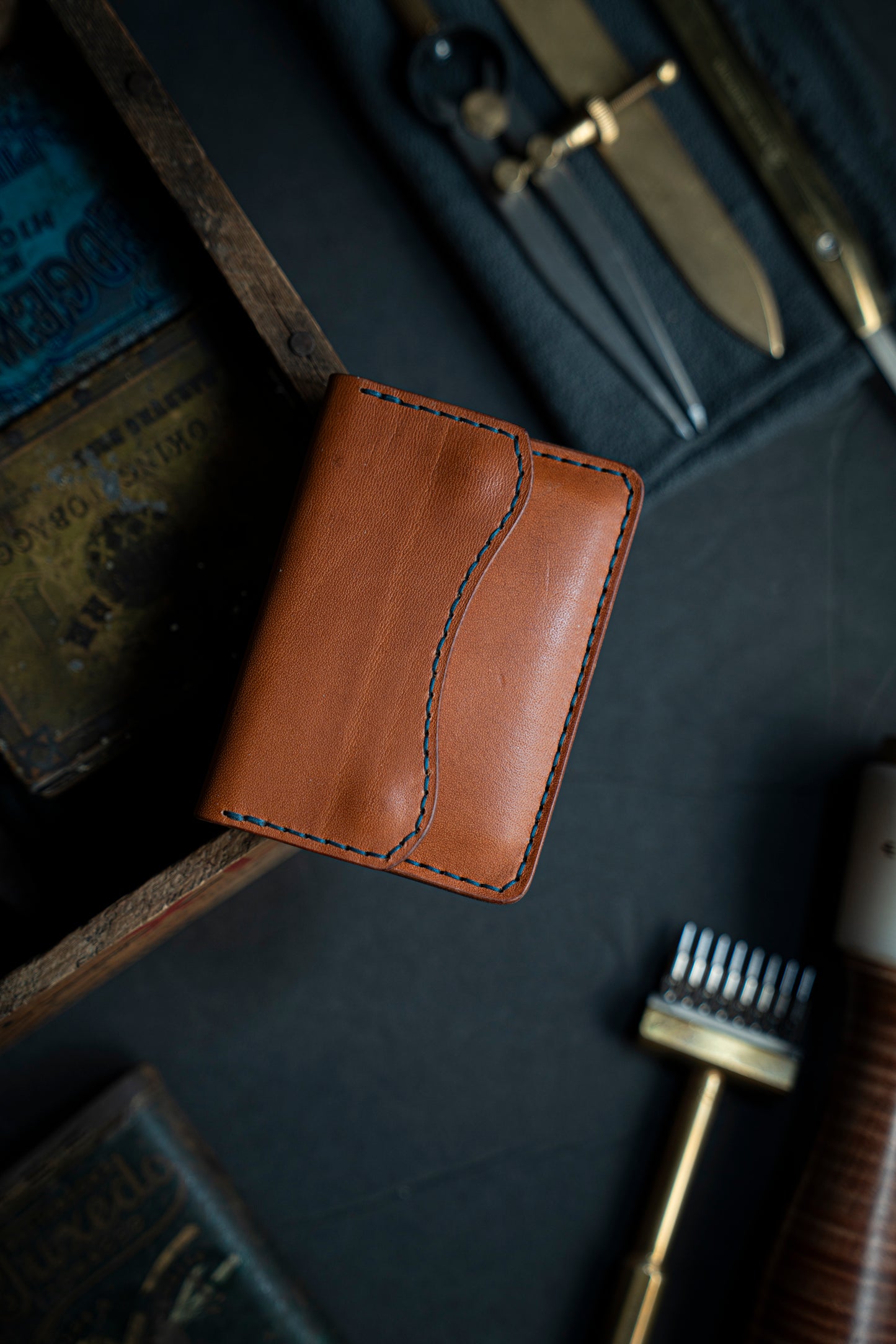 The Gotham. Full Grain Leather Wallet