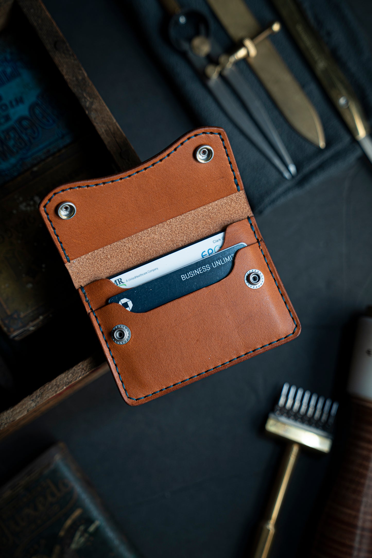 The Gotham. Full Grain Leather Wallet