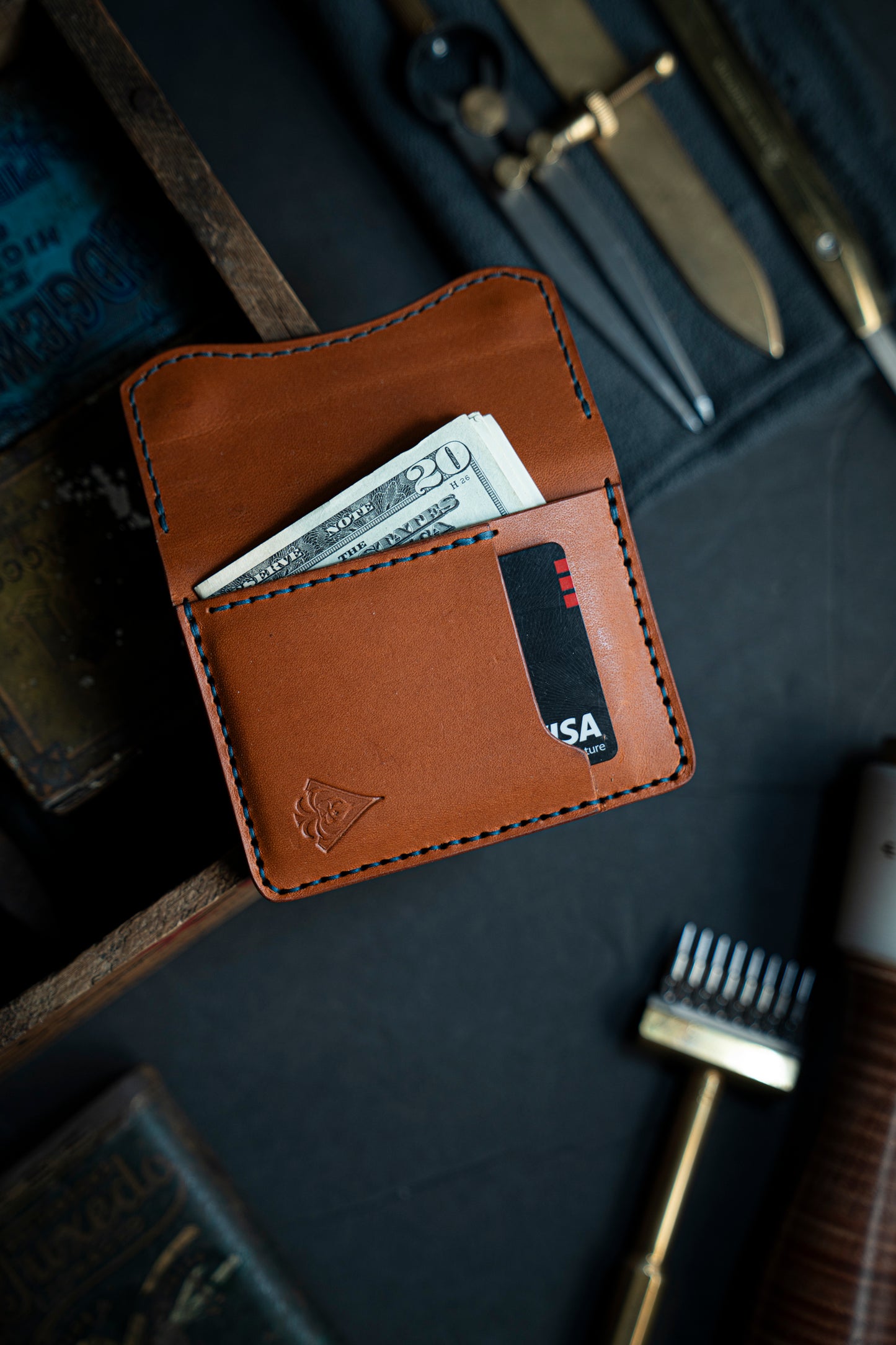 The Gotham. Full Grain Leather Wallet