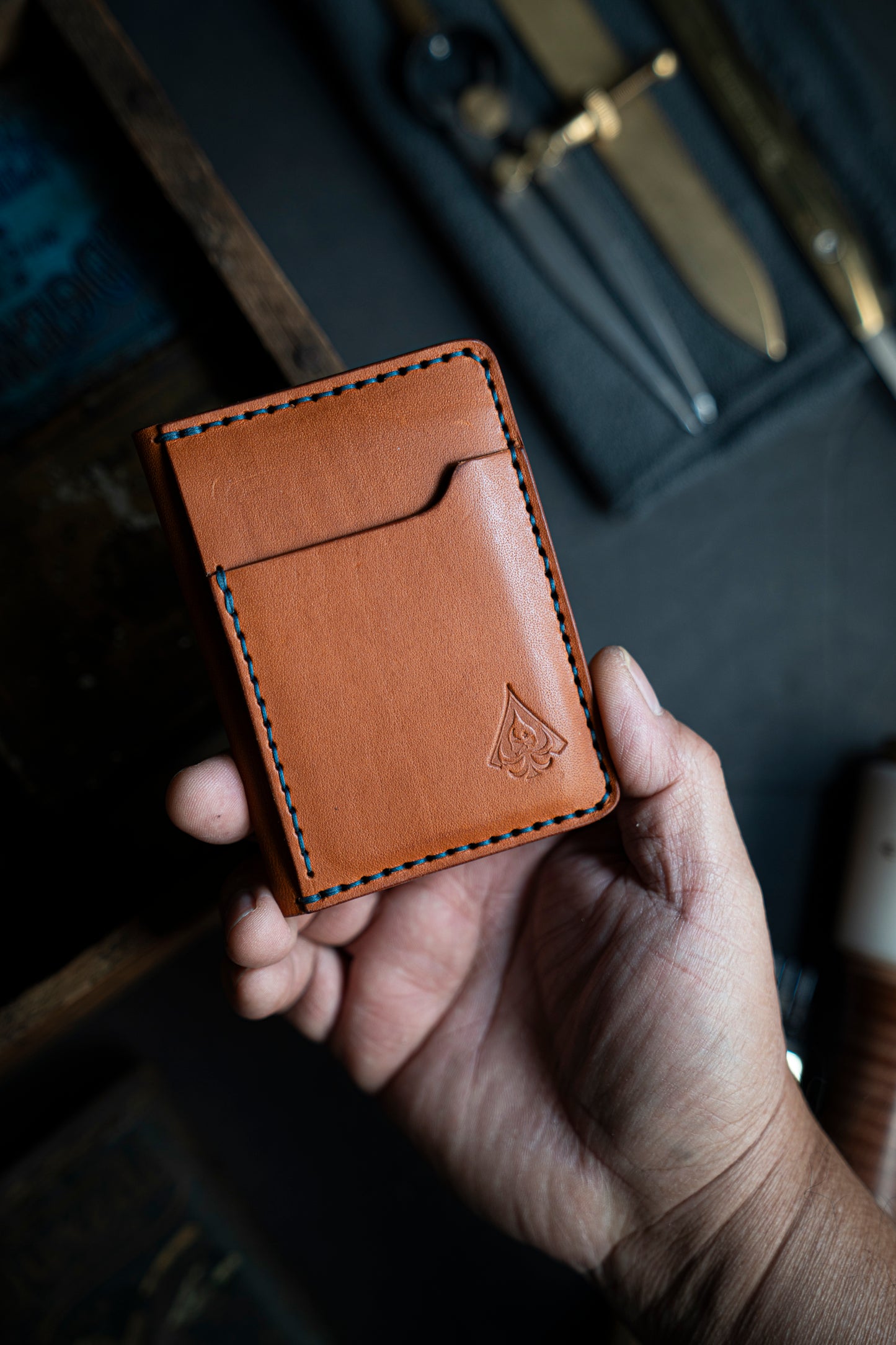 The Gotham. Full Grain Leather Wallet