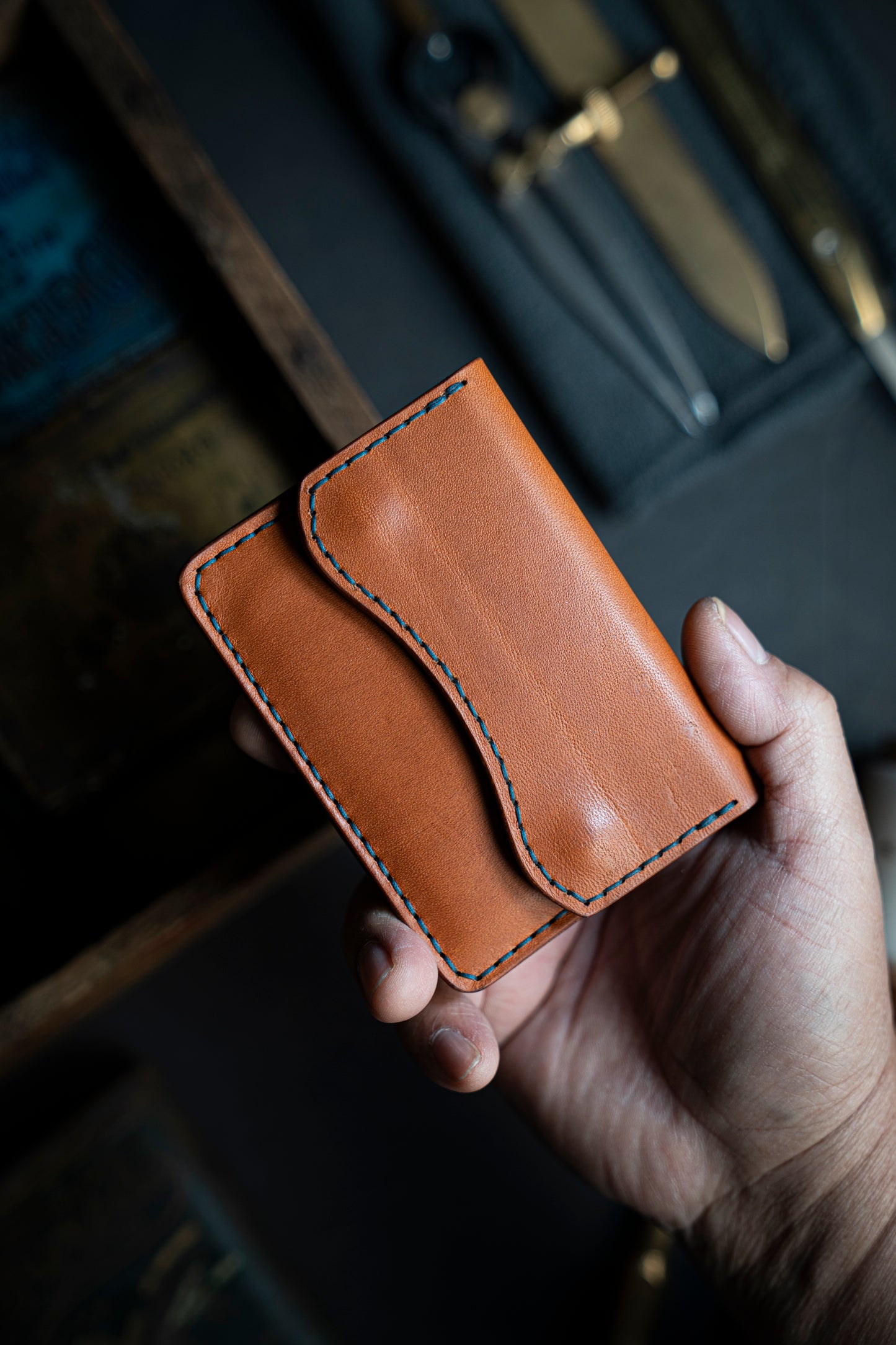 The Gotham. Full Grain Leather Wallet