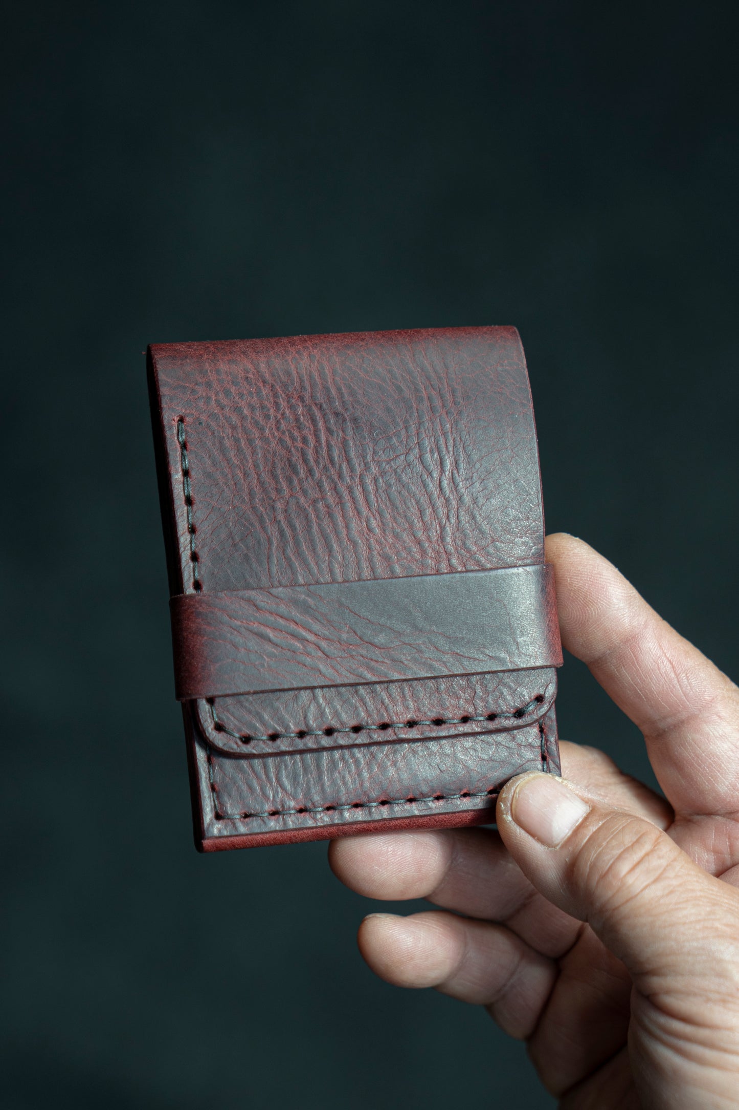 The Titan   Handmade Leather Bifold Wallet