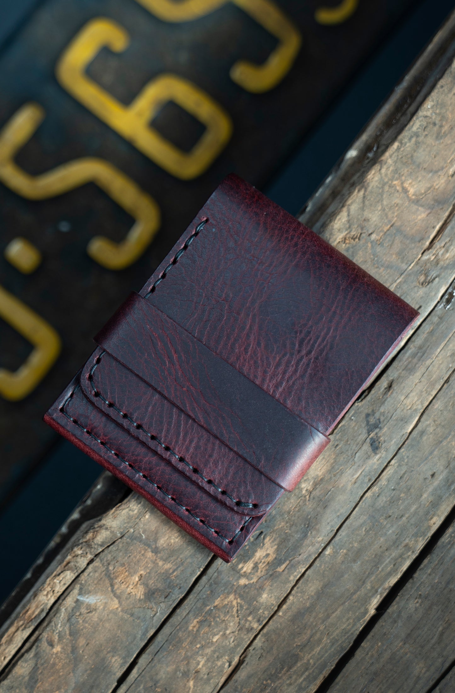 The Titan   Handmade Leather Bifold Wallet