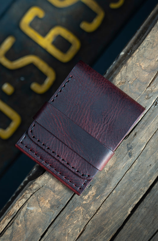 The Titan   Handmade Leather Bifold Wallet