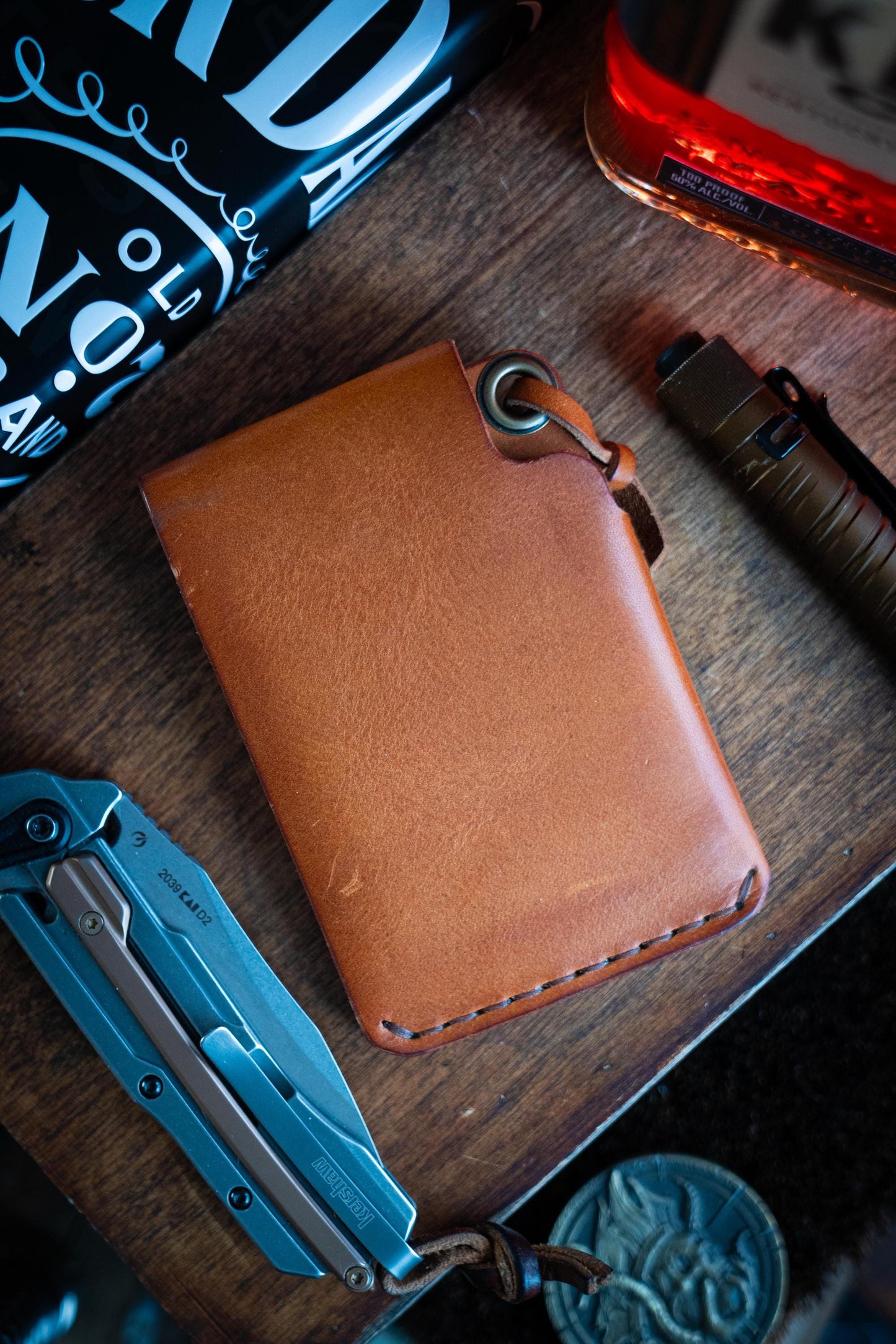 The Nexus v2 – Vertical Leather Wallet