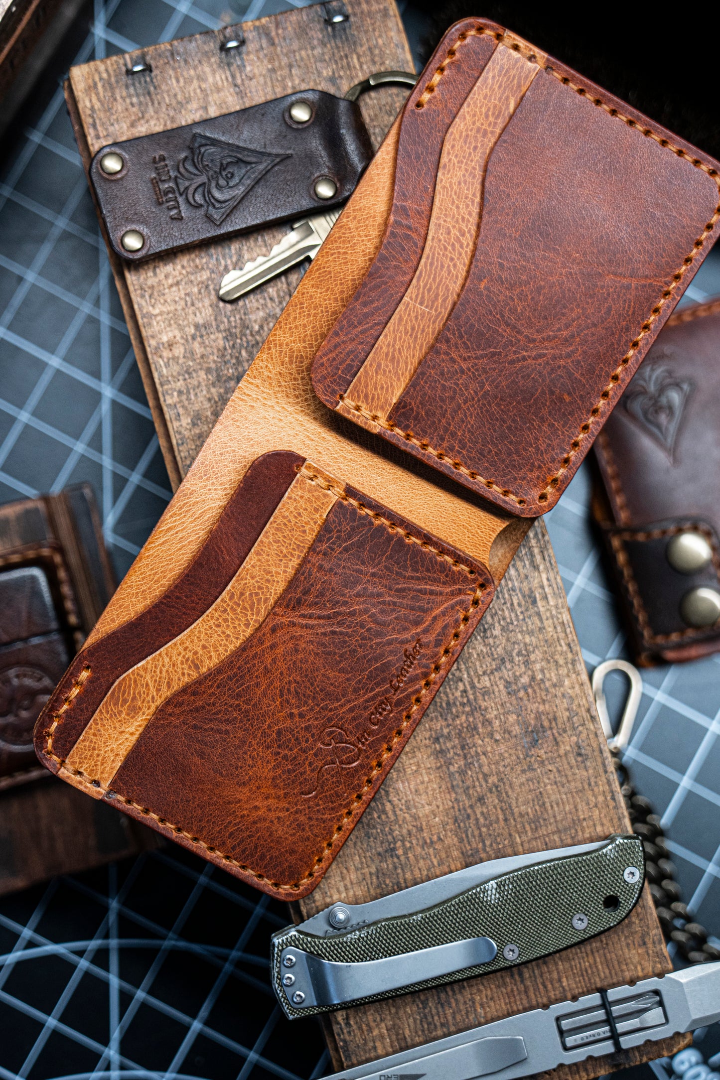 The Drifter Bifold wallet.