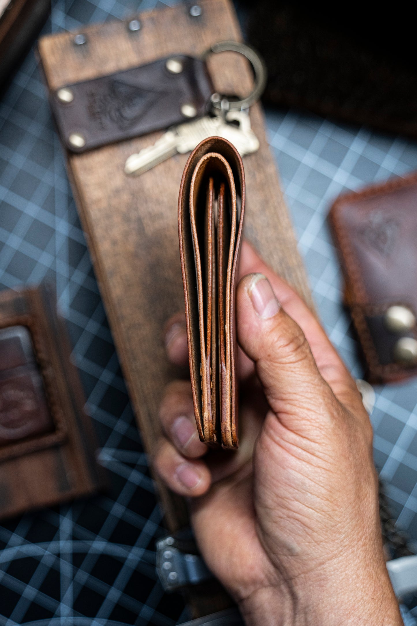 The Drifter Bifold wallet.