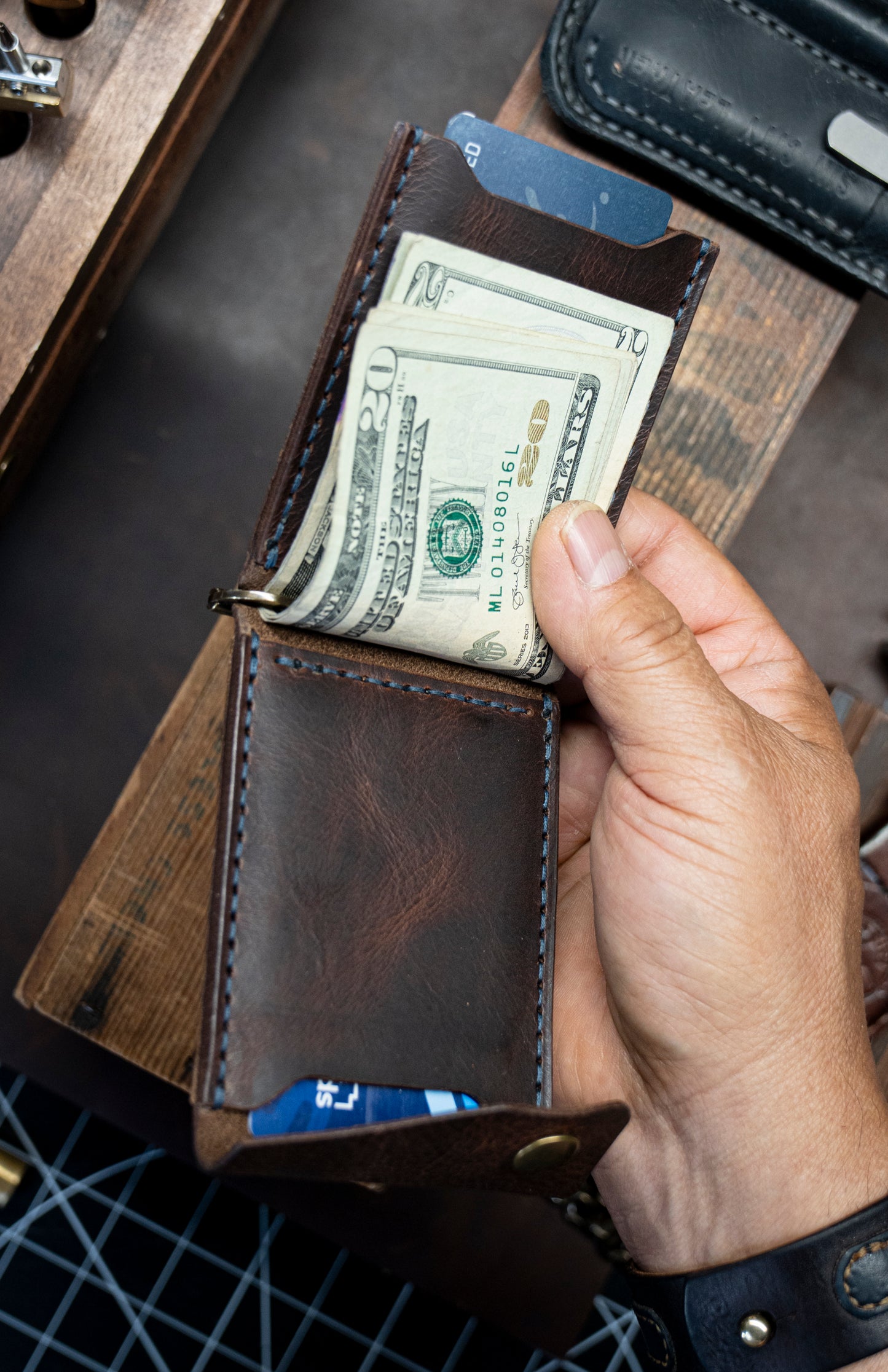 The Atticus – Money clip wallet