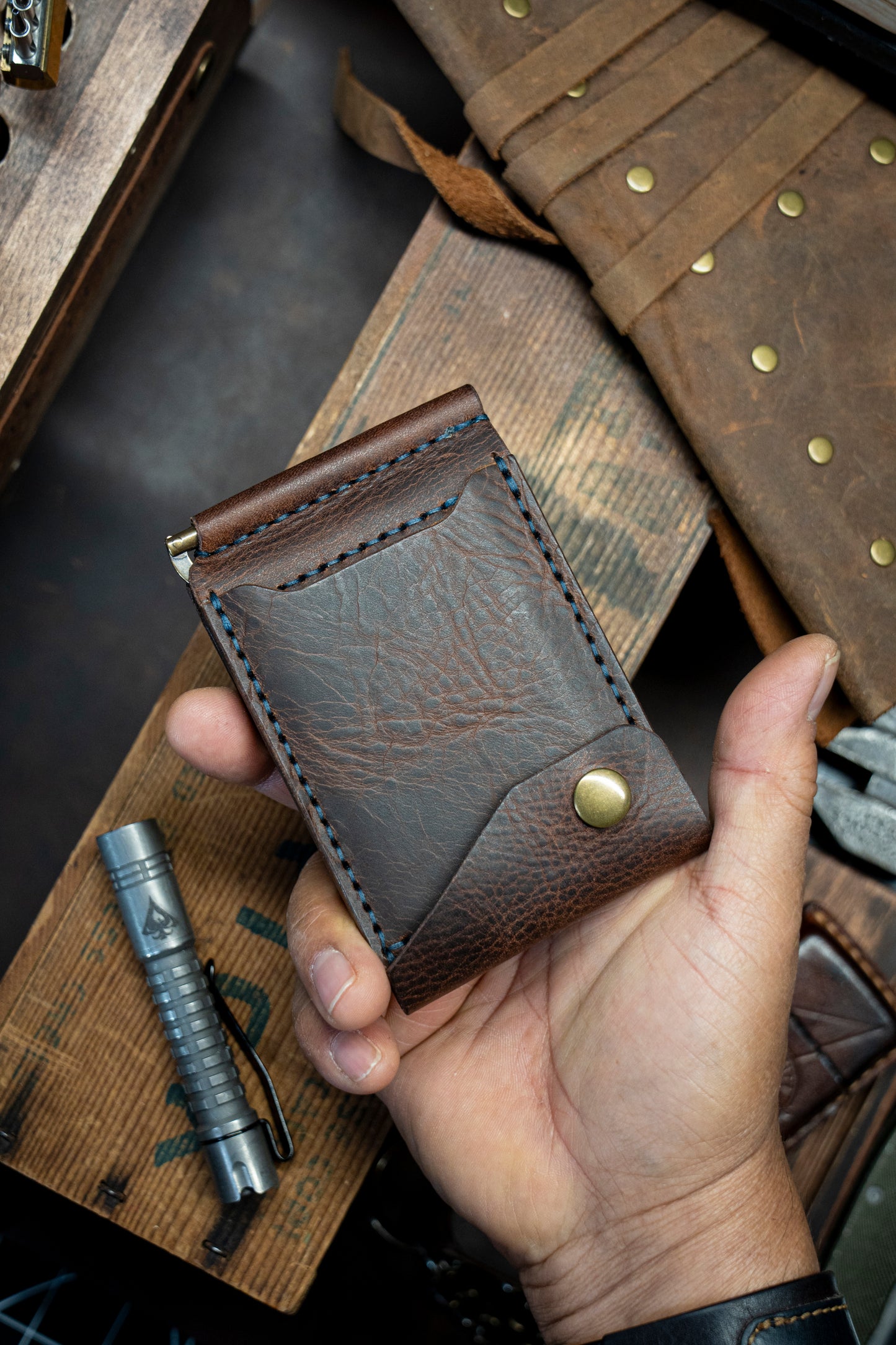 The Atticus – Money clip wallet