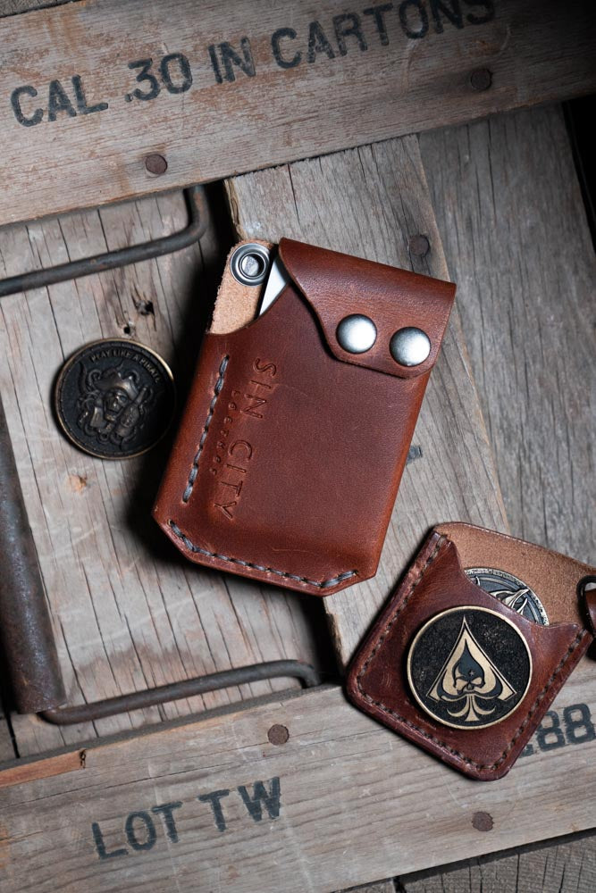 Nexus Minimalist wallet – Sin City Leather