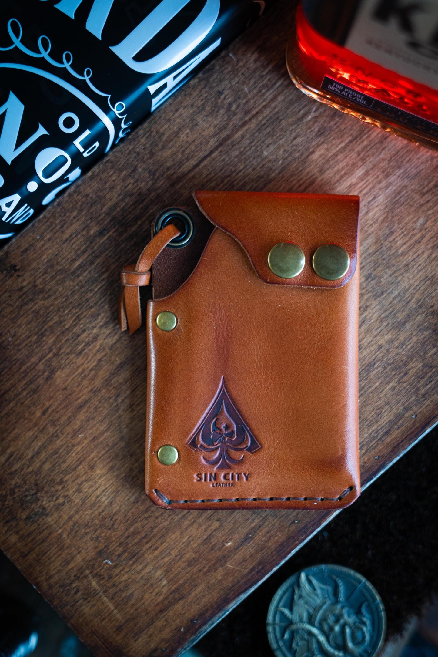 The Nexus v2 – Vertical Leather Wallet