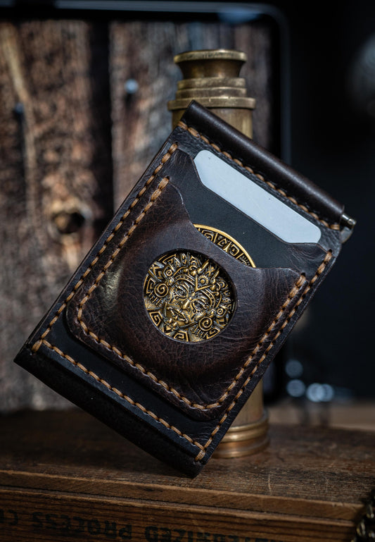 The Atticus – Money Clip Wallet (Coin Holder Edition)
