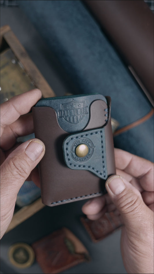 The Rat Pack v2 – Minimalist Leather Wallet