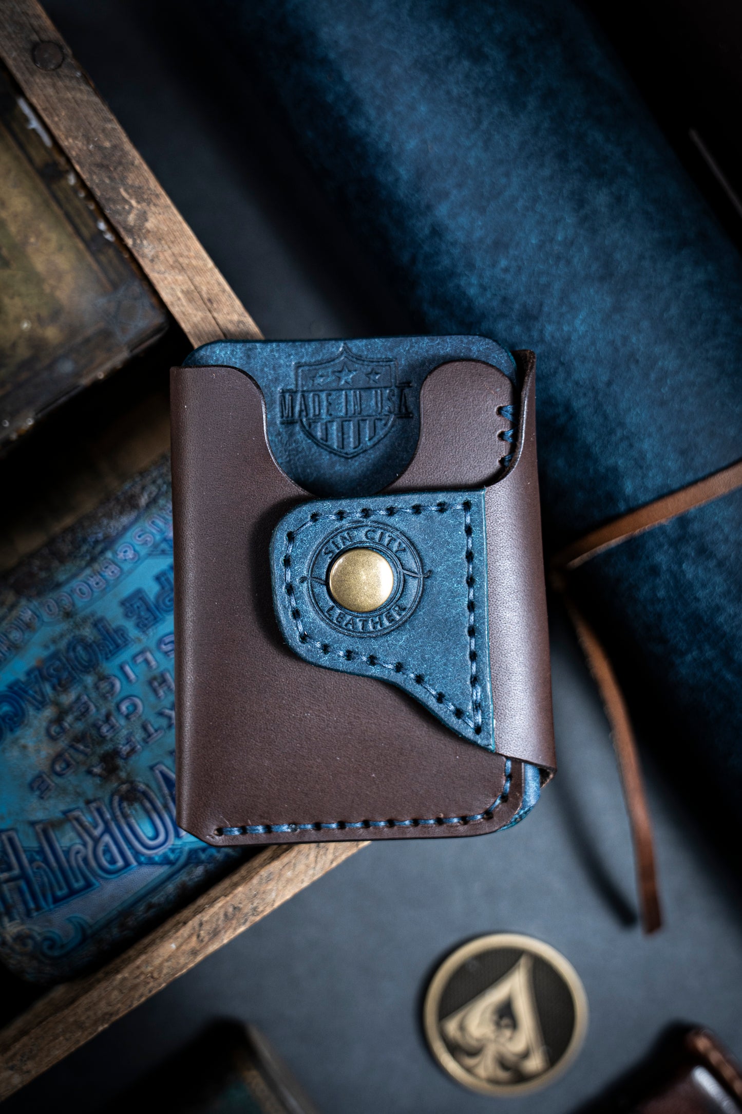 The Rat Pack v2 – Minimalist Leather Wallet