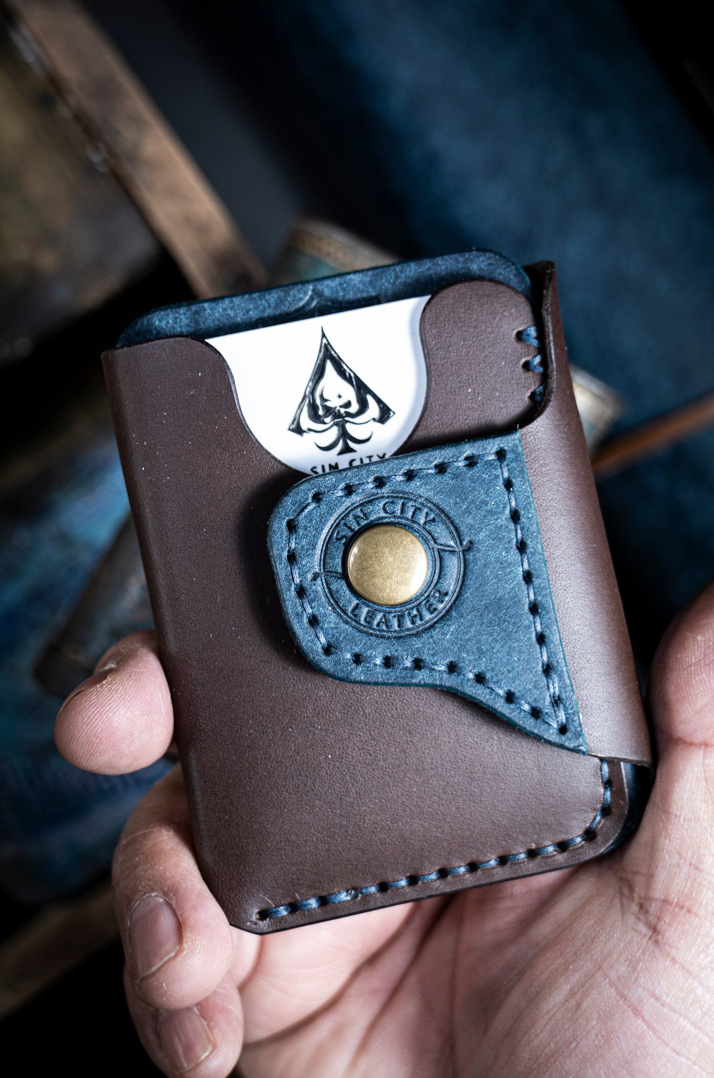 The Rat Pack v2 – Minimalist Leather Wallet